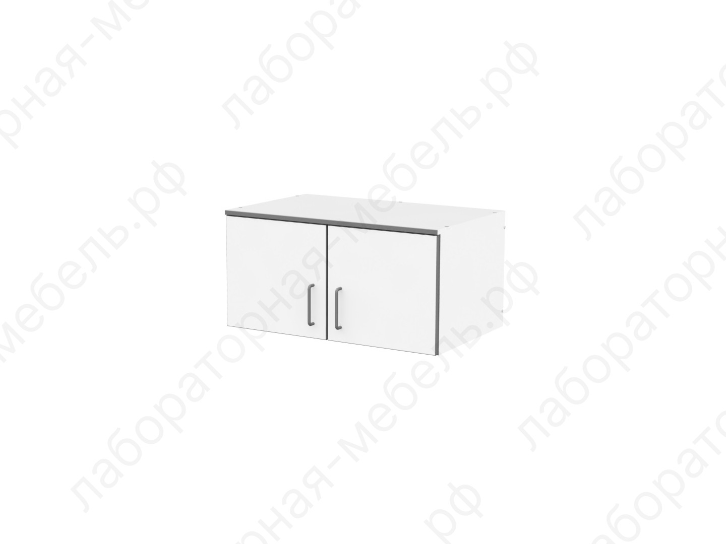 Шкафы навесные - Антресоль низкая к шкафам хранения ЛАБ-М Ан 80.50.40