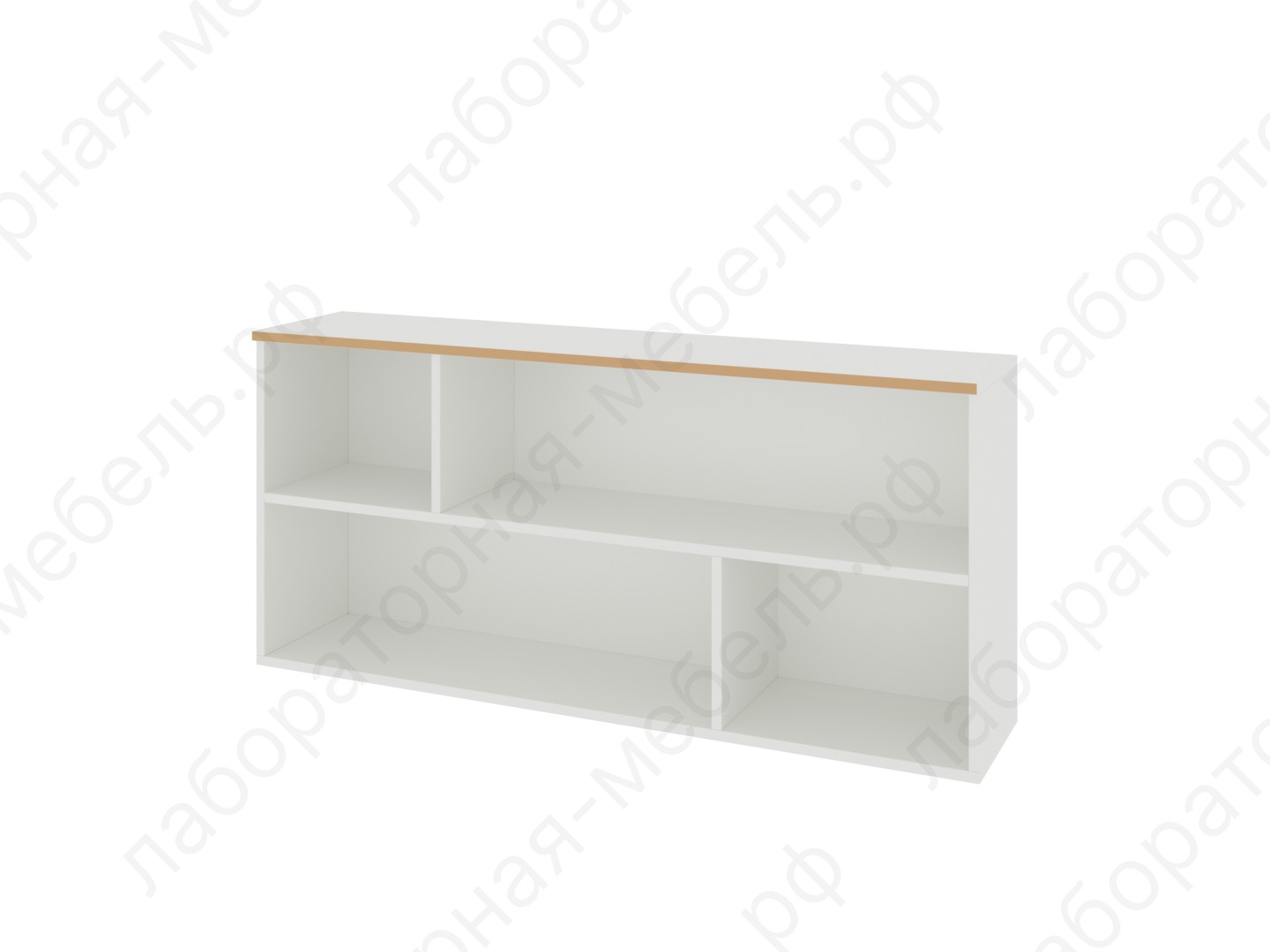 Шкафы навесные - Стеллаж навесной ЛАБ-1500 НС