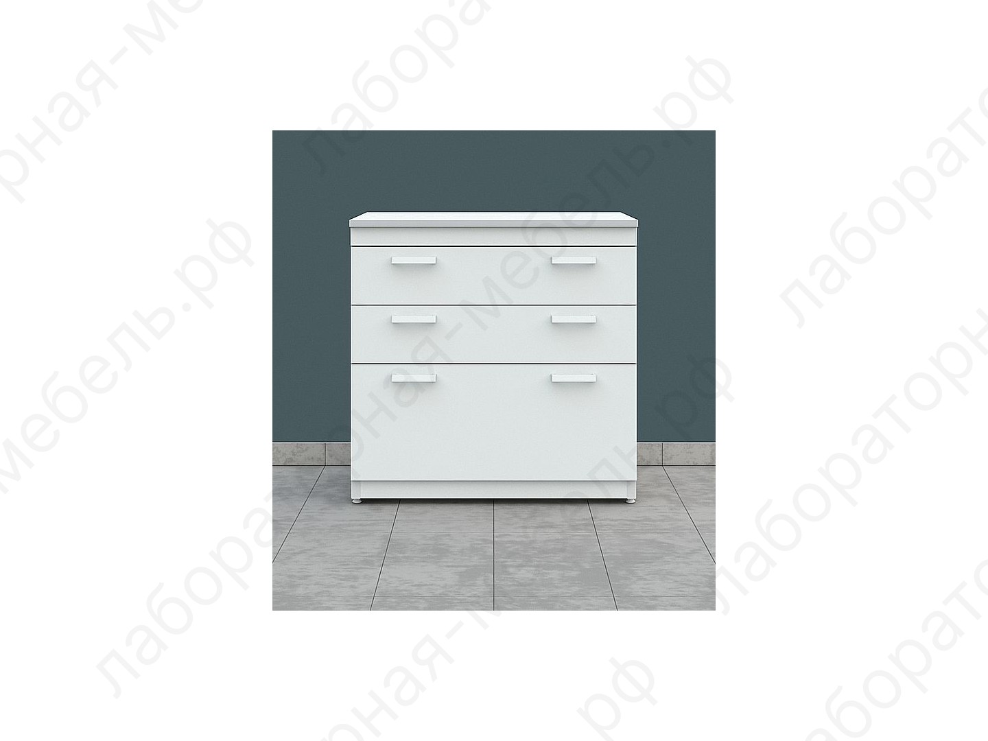 Тумбы встраиваемые - ЛК-400 ТЯ-В (с 3 ящиками)