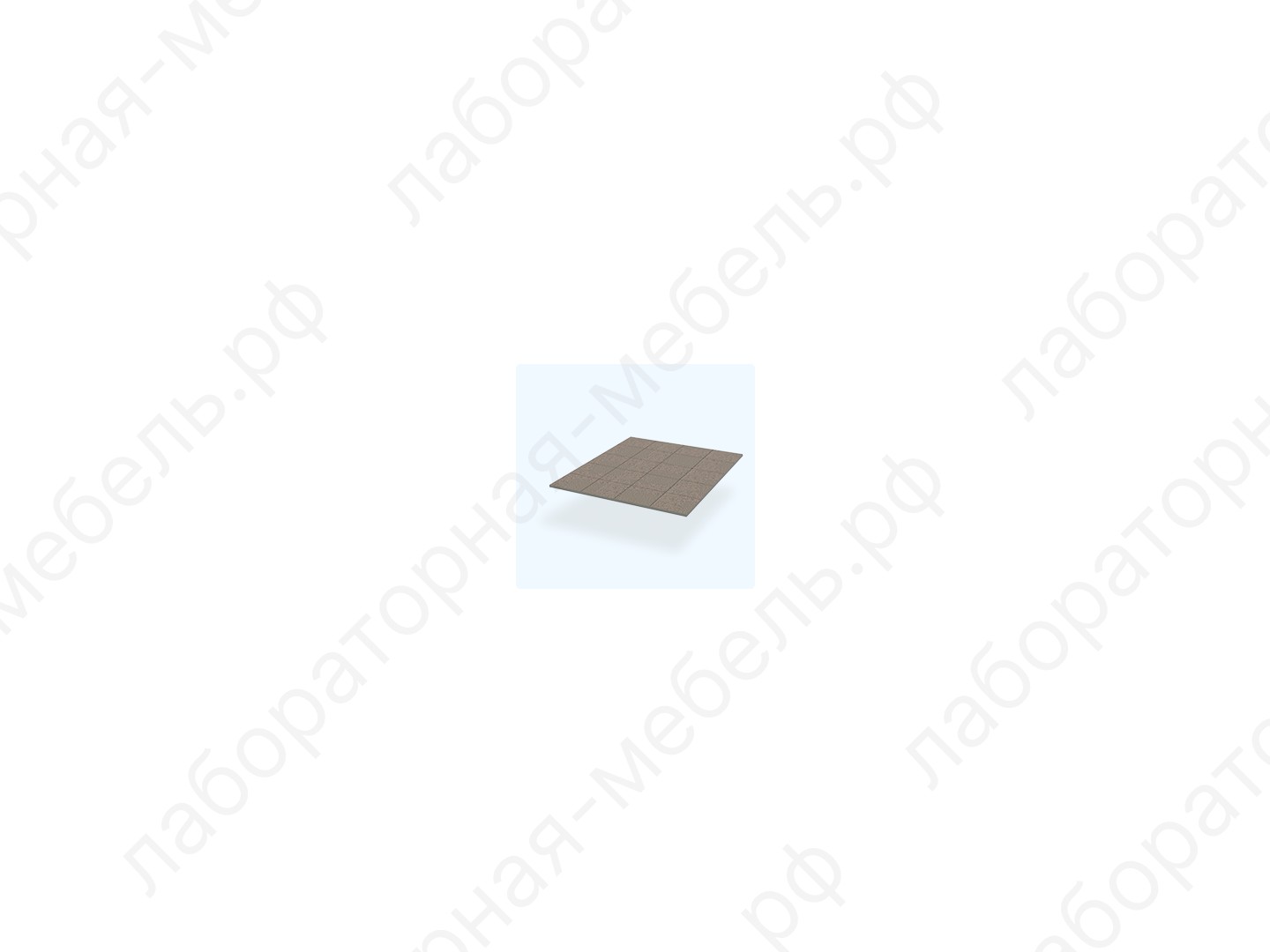 Столы на опорных тумбах - Столешница к лабораторному столу ЛАБ-М РП 90.65 С20