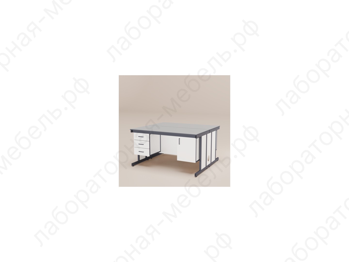 Столы островные - Cтол островной лабораторный СОН-1800х1200