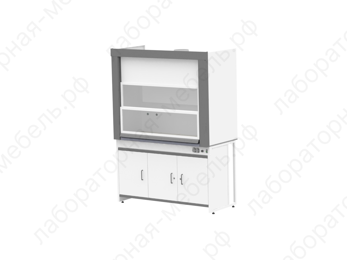 Шкафы вытяжные лабораторные - Шкаф вытяжной ЛАБ-М ШВ МЕ 150.74.210 KG