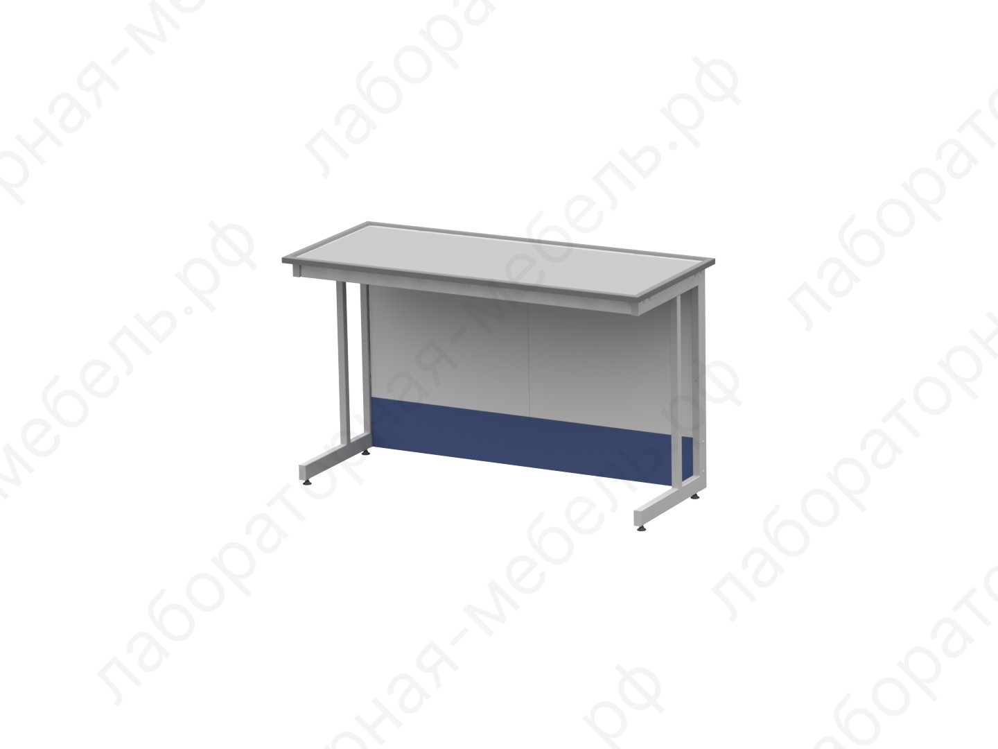 Стол лабораторный - Стол лабораторный рабочий высокий ЛАБ-PRO СЛв 120.65.90 TR-E16/23