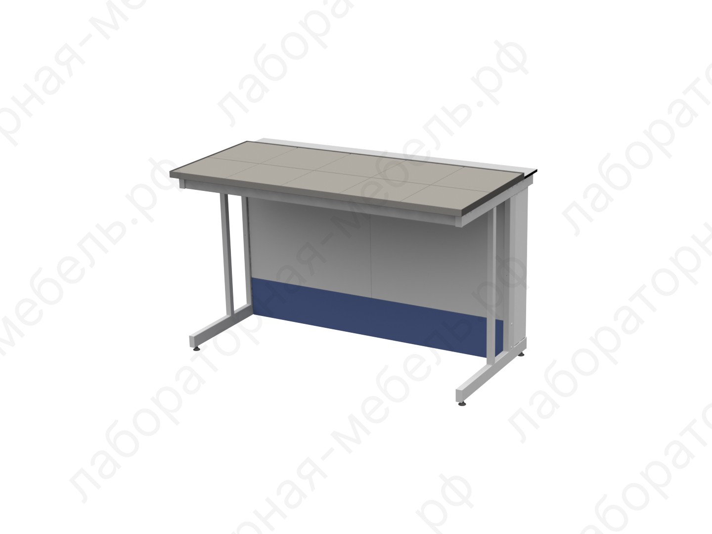 Стол лабораторный - Стол пристенный высокий ЛАБ-PRO СПКв 180.80.90 KG-ESS