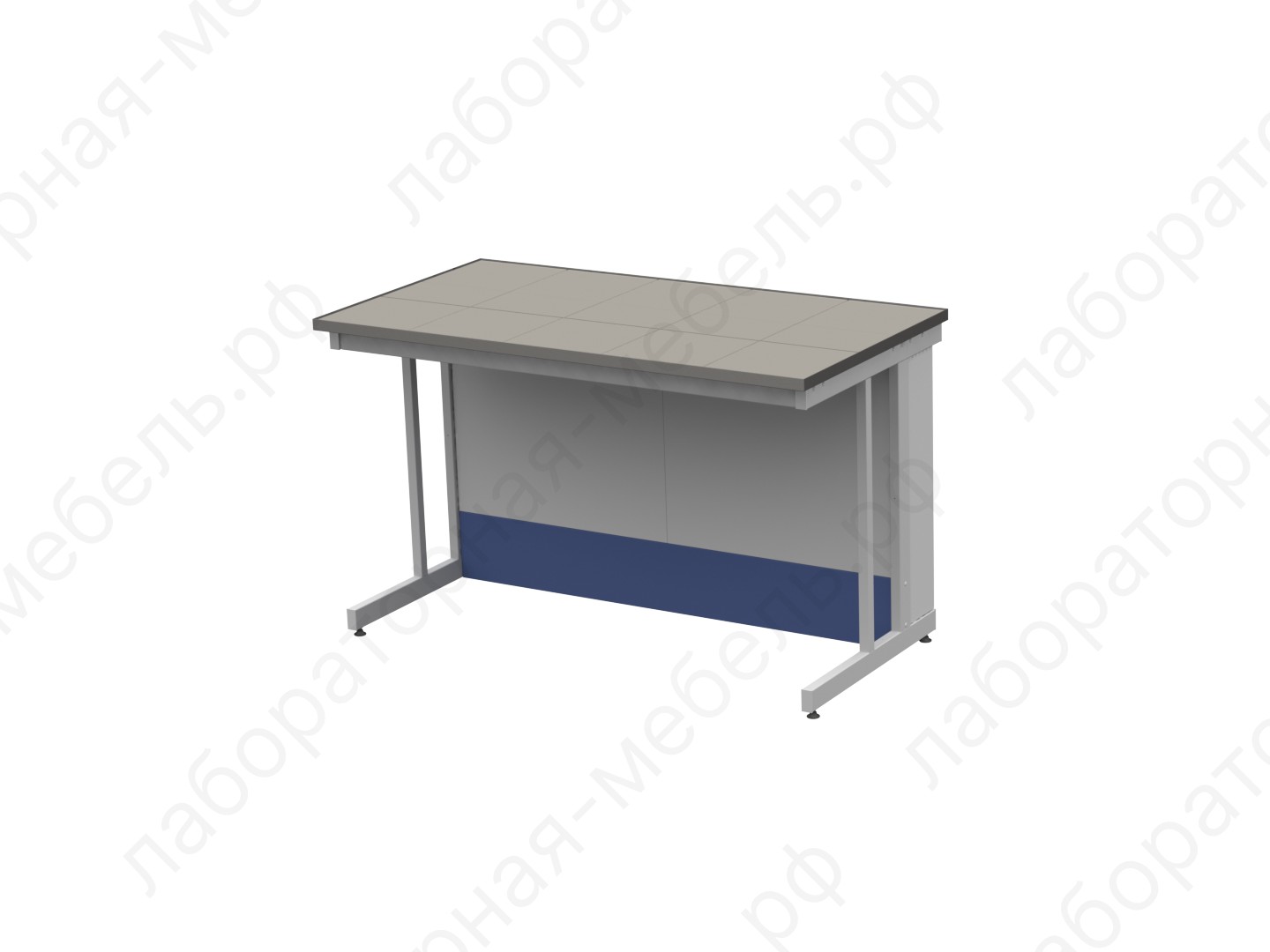 Стол лабораторный - Стол пристенный высокий ЛАБ-PRO CПЦв 120.80.90 KG-ESS