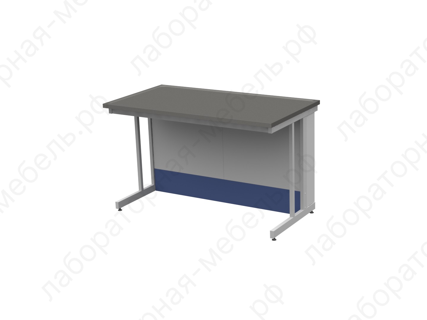 Стол лабораторный - Стол пристенный высокий ЛАБ-PRO CПЦв 150.80.90 SS