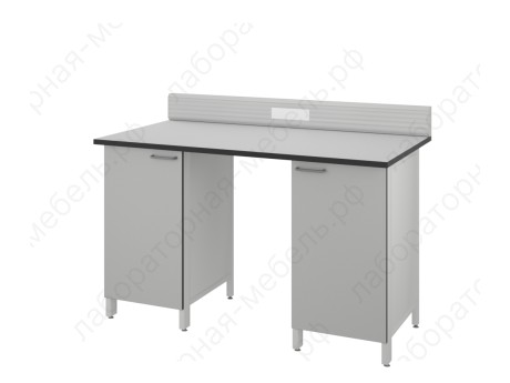 Стол для хроматографа с двумя одинарными тумбами ЛАБ-PRO СХ-Т2 150.80.90/105 LA