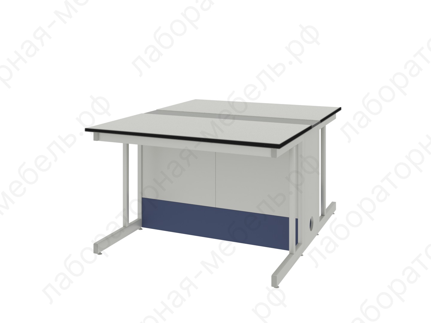 Столы островные - Стол островной низкий ЛАБ-PRO CОКн 120.150.75 С20