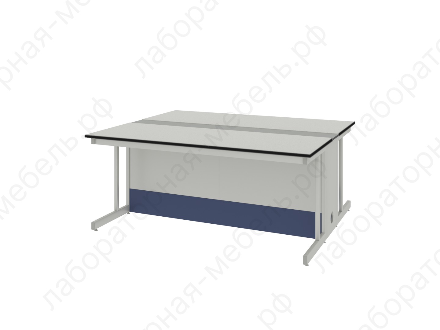 Столы островные - Стол островной низкий ЛАБ-PRO CОКн 180.150.75 С20