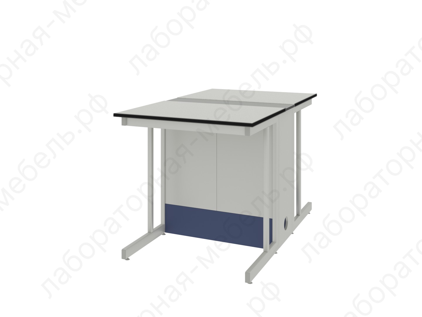 Столы островные - Стол островной высокий ЛАБ-PRO СОКв 90.150.90 С20