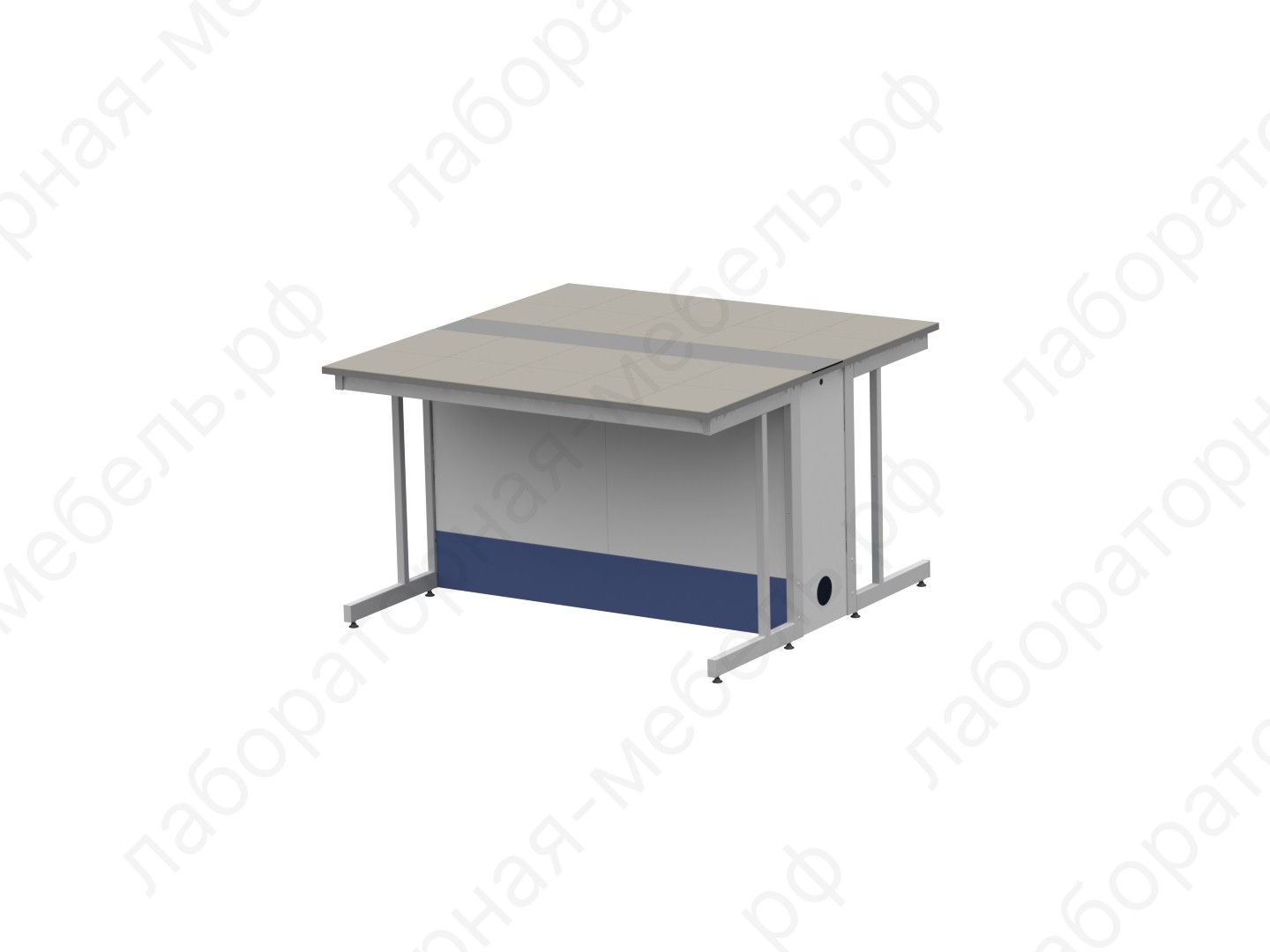 Столы островные - Стол островной высокий ЛАБ-PRO СОКв 150.150.90 KG